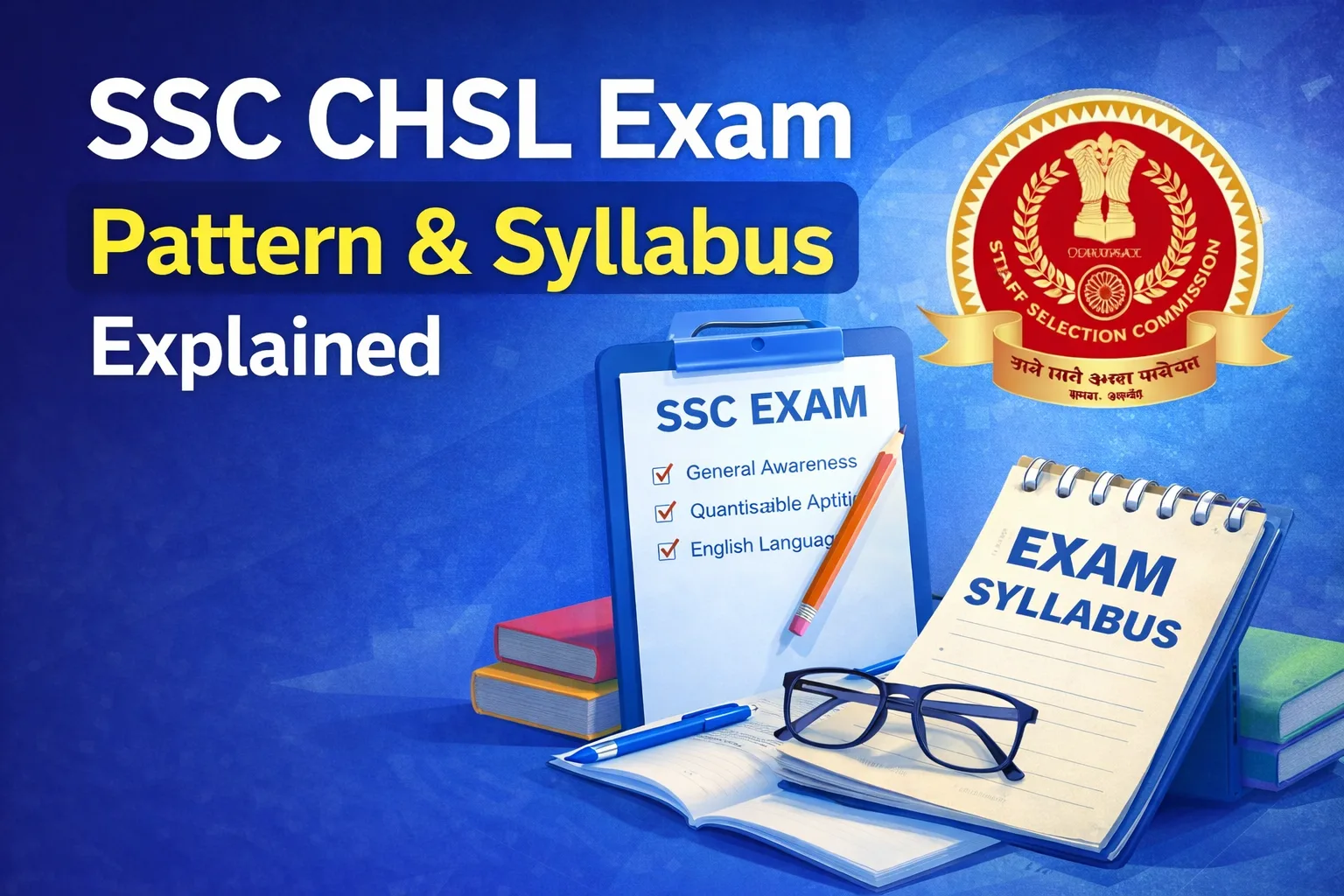 Read more about the article SSC CHSL Exam Pattern & Syllabus Explained